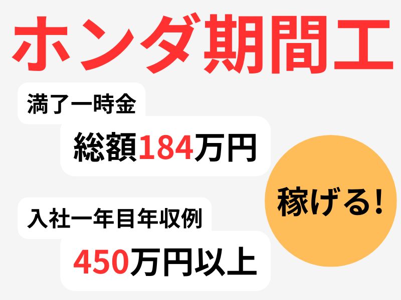 ホンダの期間工は稼げる？仕事内容や寮、給料について徹底解説